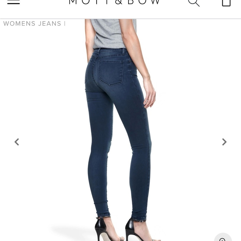 Mott & Bow Ann High Waisted Skinny Jeans- W28 L30